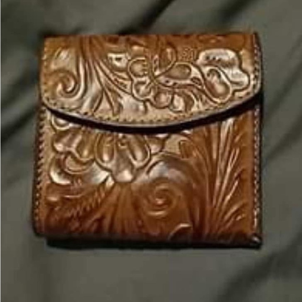 Patricia Nash Embossed Leather Wallet